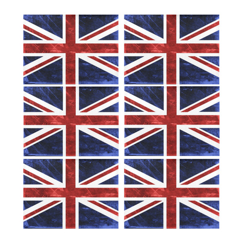 Grunge Union Jack Flag Placemat 14’’ x 19’’ (Set of 6)