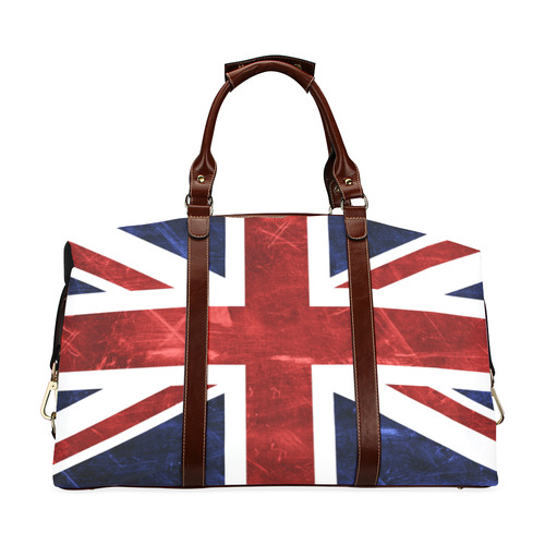 union jack luggage strap