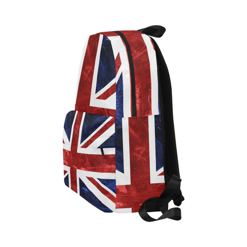 Grunge Union Jack Flag Unisex Classic Backpack (Model 1673)