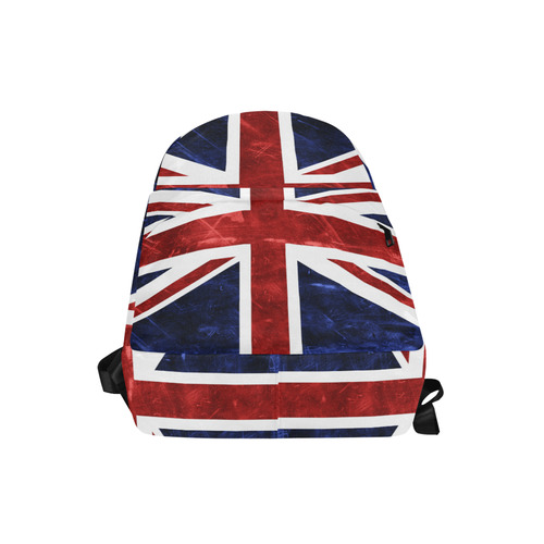 Grunge Union Jack Flag Unisex Classic Backpack (Model 1673)