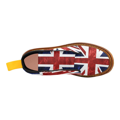 Grunge Union Jack Flag Martin Boots For Women Model 1203H