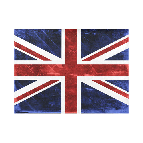 Grunge Union Jack Flag Placemat 14’’ x 19’’ (Set of 6)