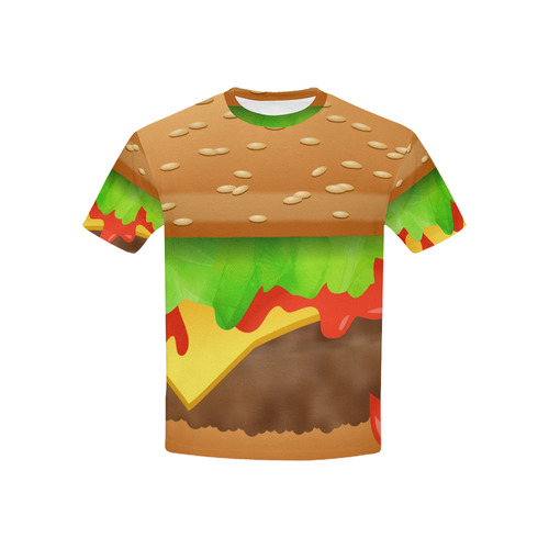 Close Encounters of the Cheeseburger Kids' All Over Print T-shirt (USA Size) (Model T40)
