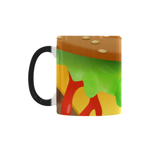 Close Encounters of the Cheeseburger Custom Morphing Mug