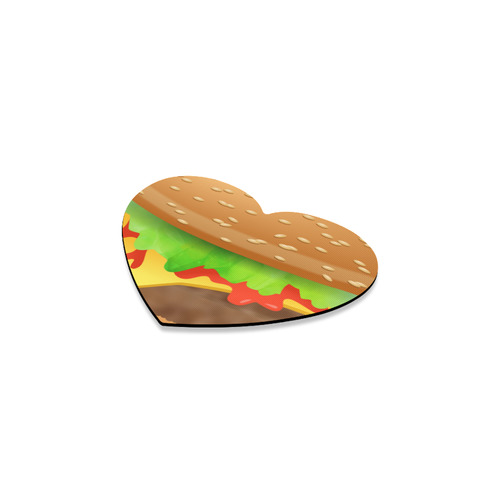 Close Encounters of the Cheeseburger Heart Coaster