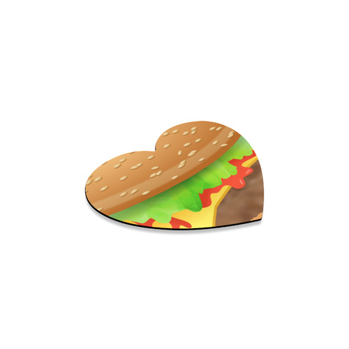 Close Encounters of the Cheeseburger Heart Coaster