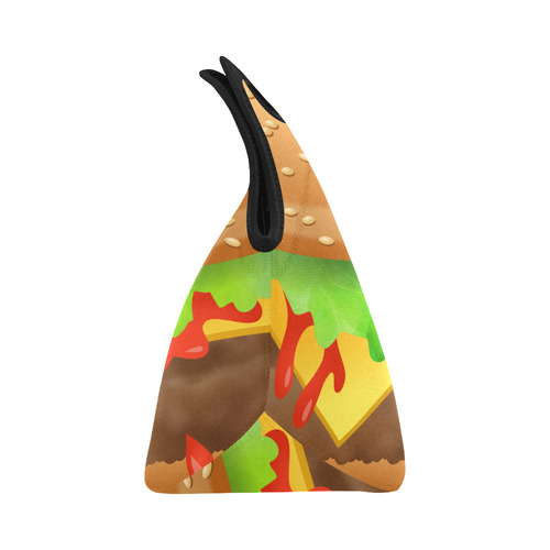 Close Encounters of the Cheeseburger Neoprene Lunch Bag/Small (Model 1669)