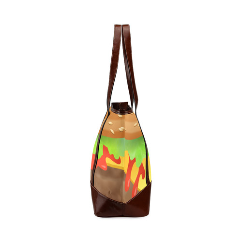 Close Encounters of the Cheeseburger Tote Handbag (Model 1642)