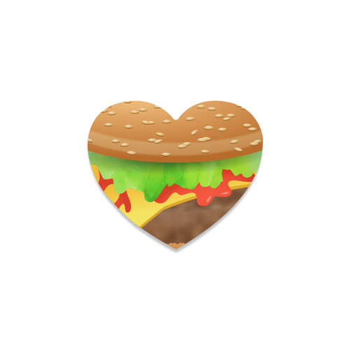 Close Encounters of the Cheeseburger Heart Coaster