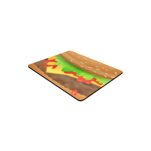 Close Encounters of the Cheeseburger Rectangle Mousepad