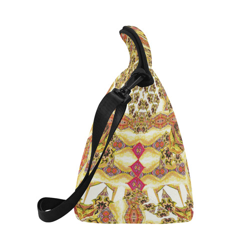 mandala spirit fire Neoprene Lunch Bag/Large (Model 1669)