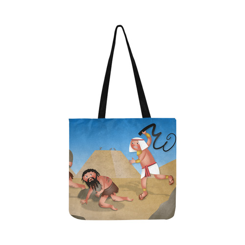 Jewish Slaves in Egypt Reusable Shopping Bag Model 1660 (Two sides)
