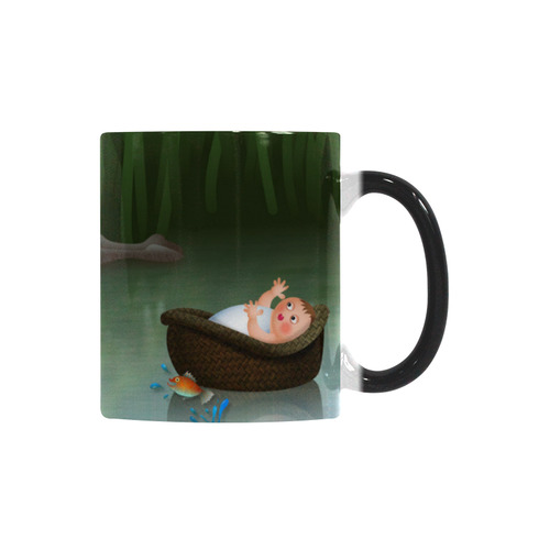 Baby Moses on the River Nile Custom Morphing Mug