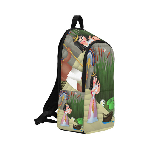Baby Moses & the Egyptian Princess Fabric Backpack for Adult (Model 1659)
