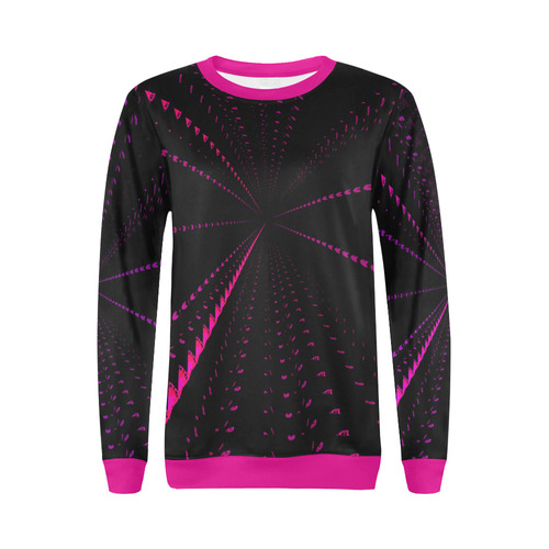 JAMMIN All Over Print Crewneck Sweatshirt for Women (Model H18)