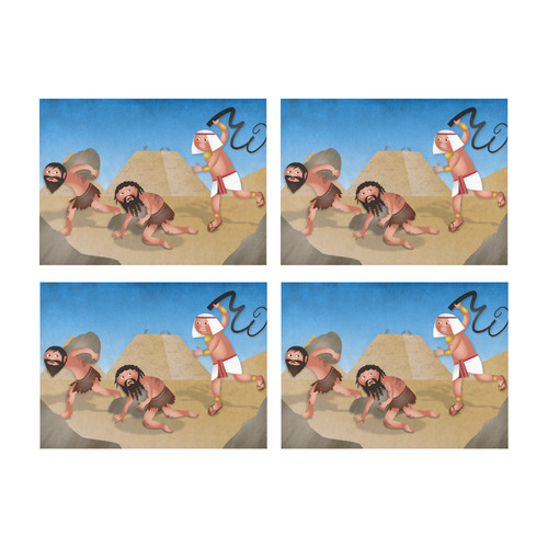 Jewish Slaves in Egypt Placemat 14’’ x 19’’ (Set of 4)