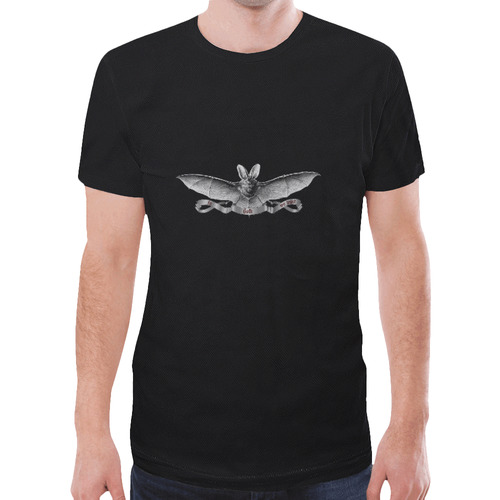 Gothic Bat New All Over Print T-shirt for Men (Model T45)