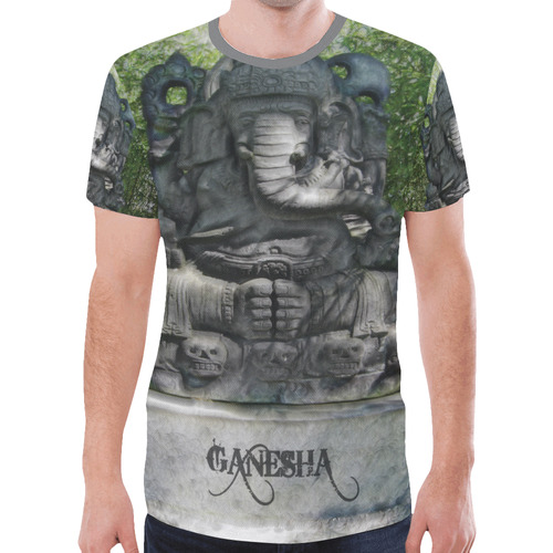 The Great God Ganesha New All Over Print T-shirt for Men (Model T45)