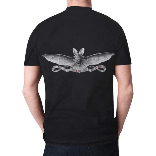 Gothic Bat New All Over Print T-shirt for Men (Model T45)