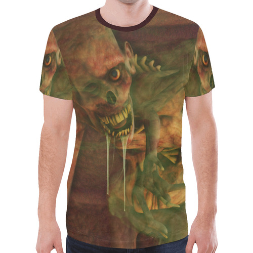 The Life of a Zombie New All Over Print T-shirt for Men (Model T45)