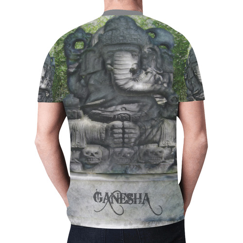 The Great God Ganesha New All Over Print T-shirt for Men (Model T45)