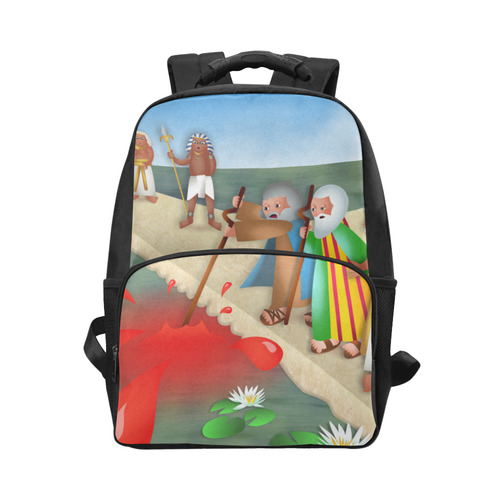 Passover & The Plague of Blood Unisex Laptop Backpack (Model 1663)