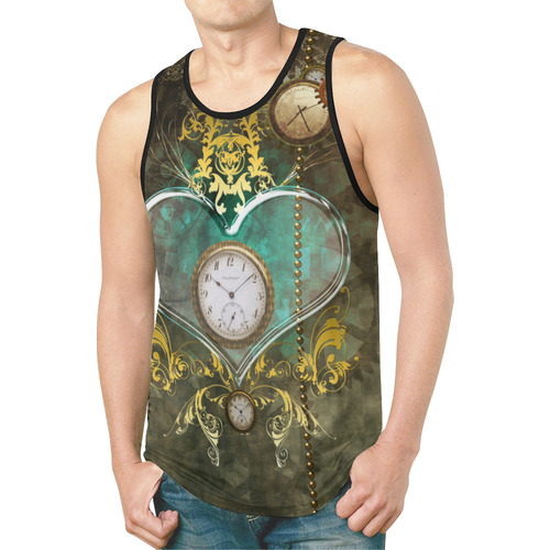 Steampunk, elegant design with heart