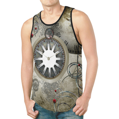 Steampunk, noble design, clocks and gears