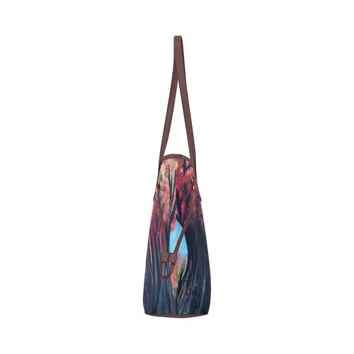 Autumn Day Clover Canvas Tote Bag (Model 1661)
