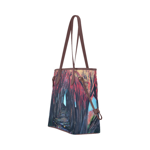 Autumn Day Clover Canvas Tote Bag (Model 1661)