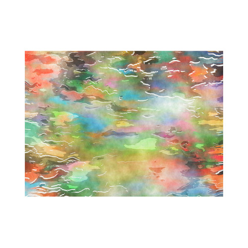 Watercolor Paint Wash Placemat 14’’ x 19’’ (Set of 6)