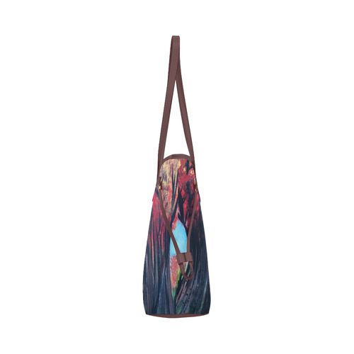 Autumn Day Clover Canvas Tote Bag (Model 1661)