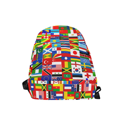 World Flag Montage Unisex Classic Backpack (Model 1673)