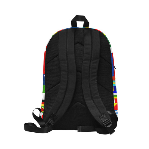 World Flag Montage Unisex Classic Backpack (Model 1673)