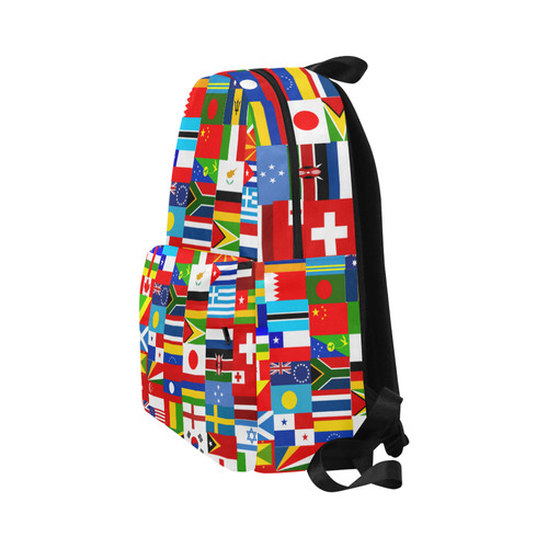 World Flag Montage Unisex Classic Backpack (Model 1673)