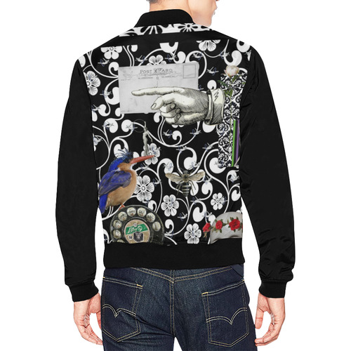 I Shine Wildly All Over Print Bomber Jacket for Men (Model H19)