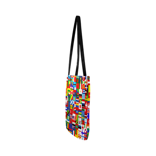 World Flag Montage Reusable Shopping Bag Model 1660 (Two sides)