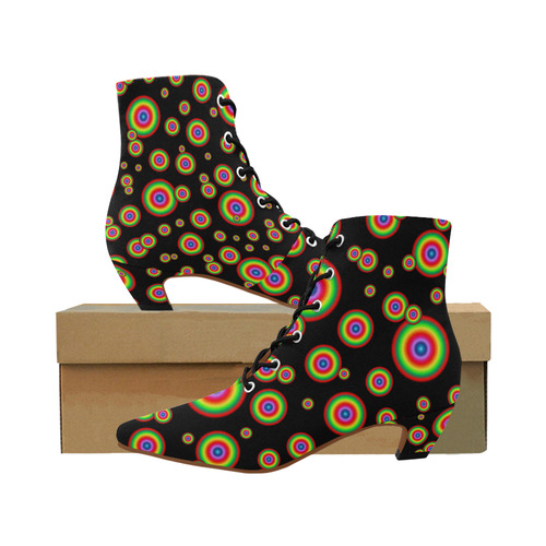 Neon Colored different sized targets