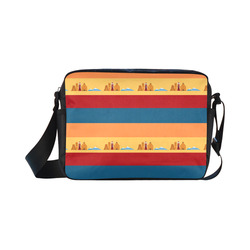 Colors of Armenia Classic Cross-body Nylon Bags (Model 1632)