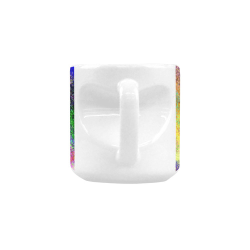 Colors and joy 3 by FeelGood Heart-shaped Mug(10.3OZ)