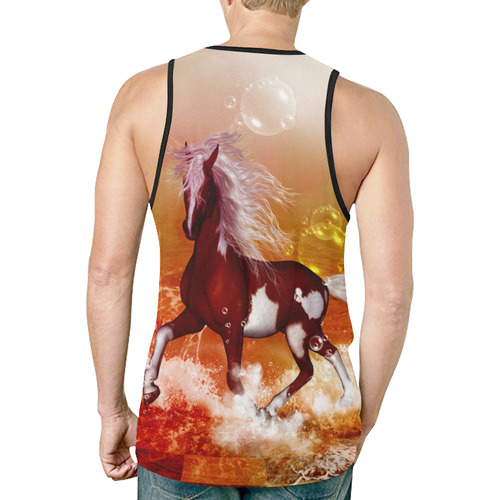 The wild horse New All Over Print Tank Top for Men (Model T46)