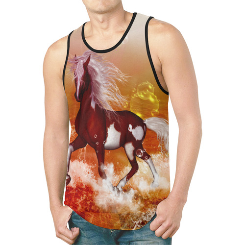 The wild horse New All Over Print Tank Top for Men (Model T46)