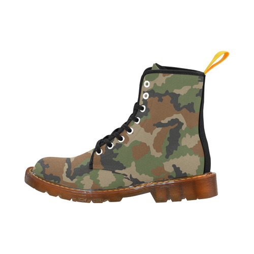 woodland camouflage pattern Martin Boots For Men Model 1203H