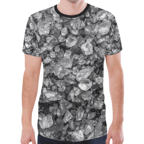 small sparkling pebbles (4)by JamColors New All Over Print T-shirt for Men (Model T45)