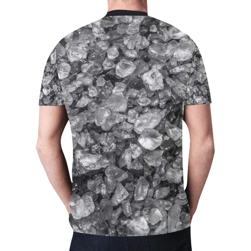 small sparkling pebbles (4)by JamColors New All Over Print T-shirt for Men (Model T45)