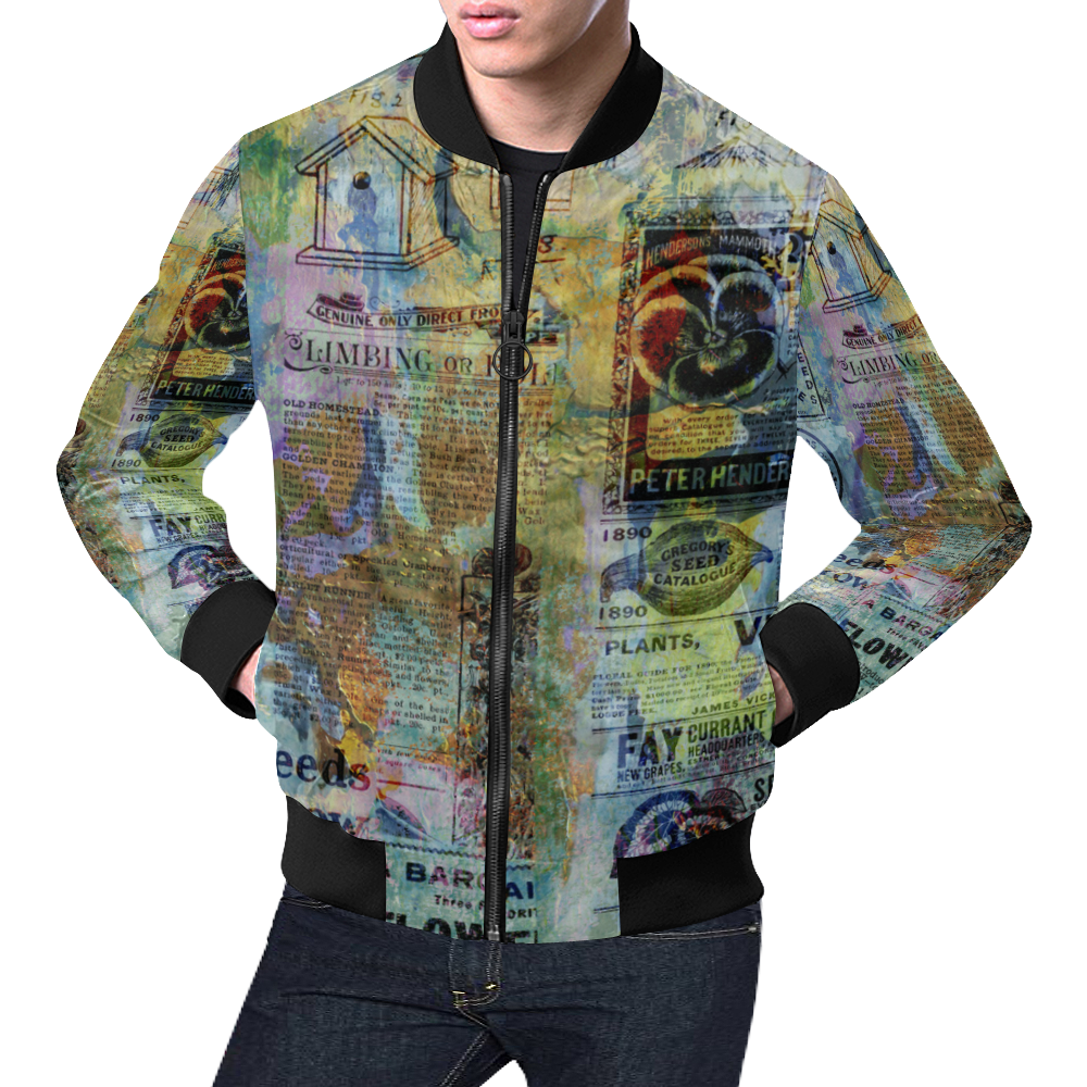 colorful bomber jacket mens