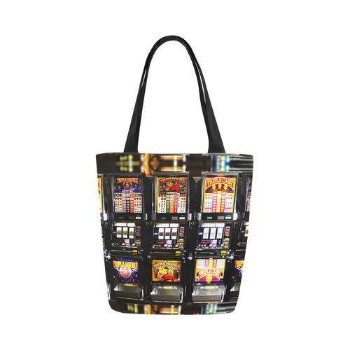 Lucky Slot Machines - Dream Machines Canvas Tote Bag (Model 1657)