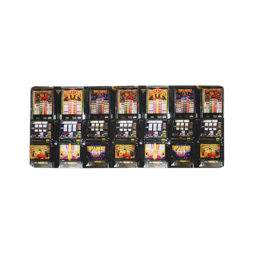 Lucky Slot Machines - Dream Machines Mini Bifold Wallet (Model 1674)