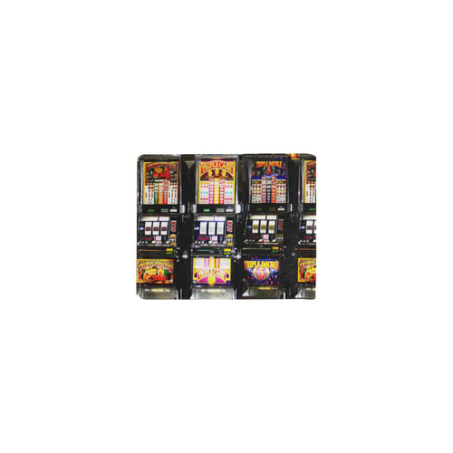 Lucky Slot Machines - Dream Machines Mini Bifold Wallet (Model 1674)