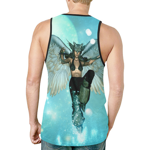 Wonderful angel in the sky New All Over Print Tank Top for Men (Model T46)